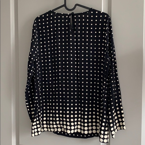 Jcrew woven polka dot blouse - Picture 2 of 2